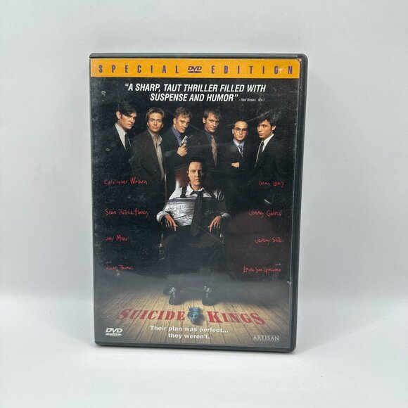 Suicide Kings 1998 Special Ed DVD Christopher Walken Comedy Thriller Artisan - Picture 1 of 3